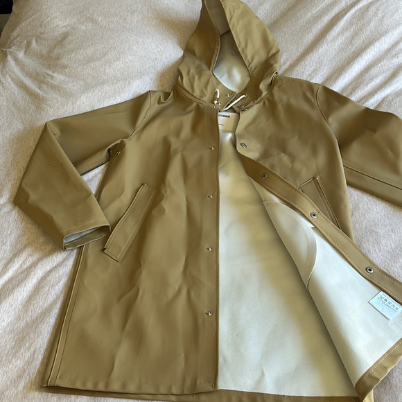 Stutterheim Designer Stockholm Lightweight Raincoat in XXS women’s - Picture 6 of 8